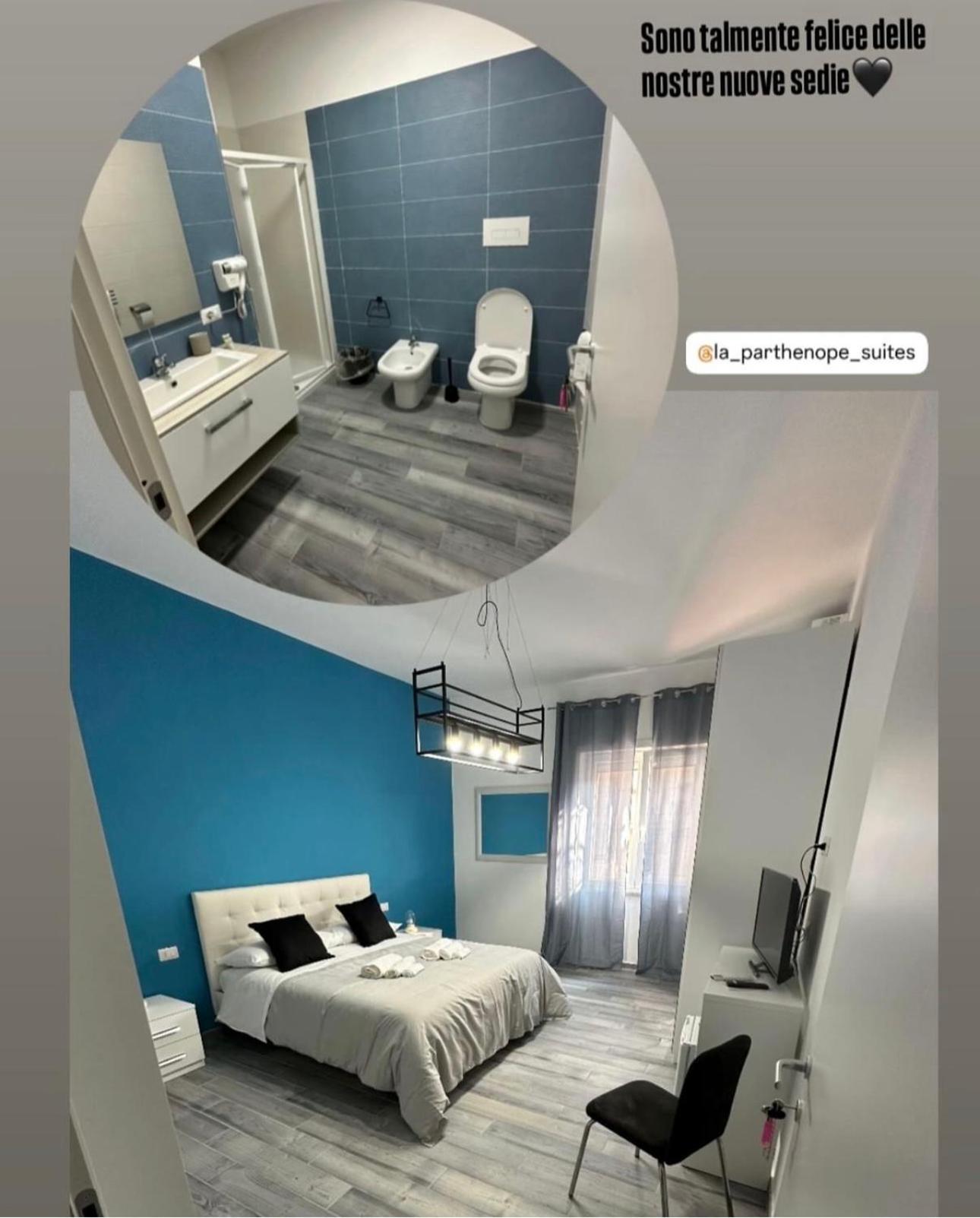 La Parthenope Suites Portici Eksteriør billede
